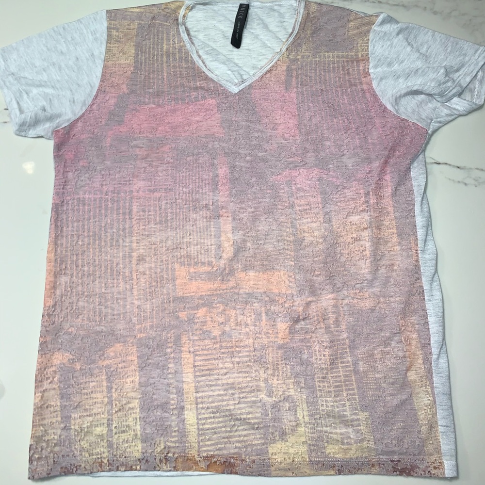 VNECK Made in Italy size S men’s V-neck T-shirt